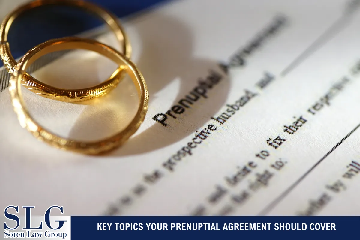 Key Topics Your Prenuptial Agreement Should Cover