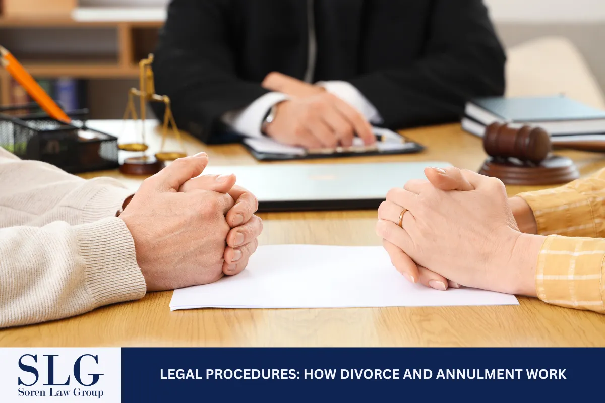Legal Procedures: How Divorce and Annulment Work