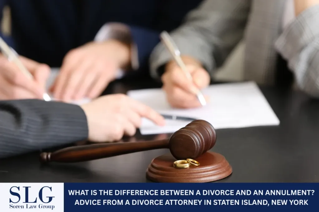 What Is the Difference Between a Divorce and an Annulment?