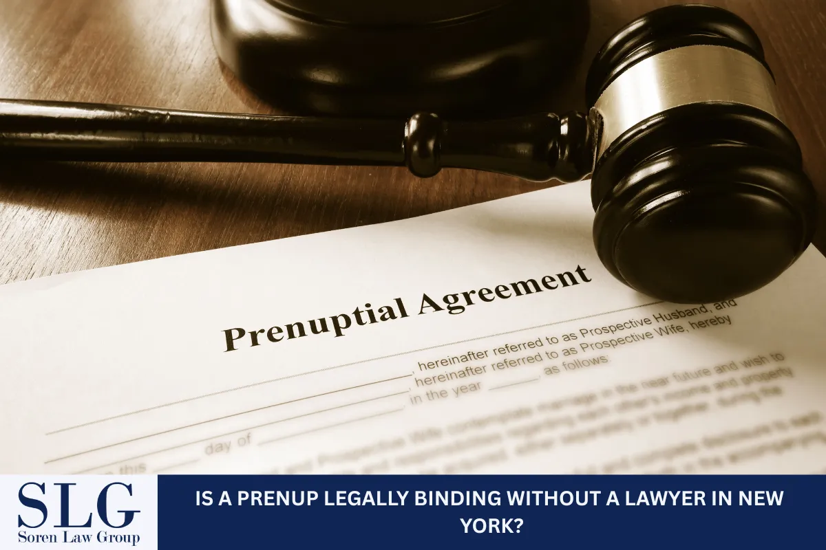 Is a Prenup Legally Binding Without a Lawyer in New York?
