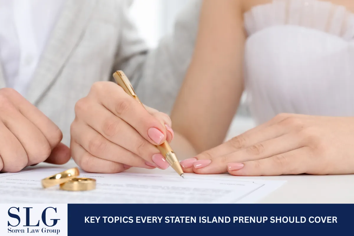 Key Topics Every Staten Island Prenup Should Cover