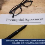 Staten Island Prenuptial Lawyer: What Should Be Included in a Prenuptial Agreement?