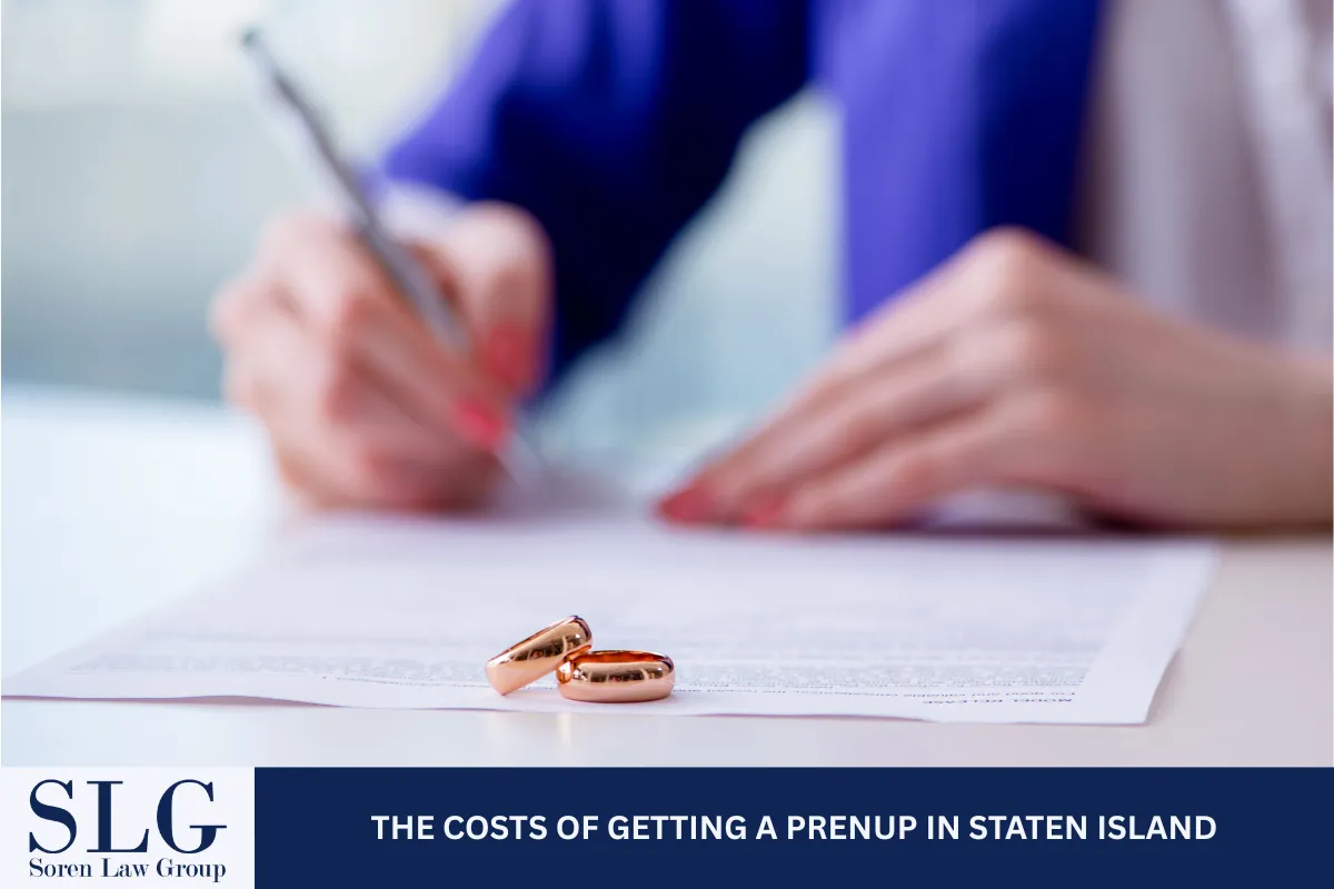 The Costs of Getting a Prenup in Staten Island