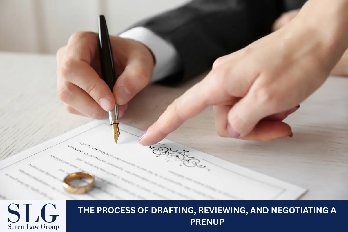 The Process of Drafting, Reviewing, and Negotiating a Prenup