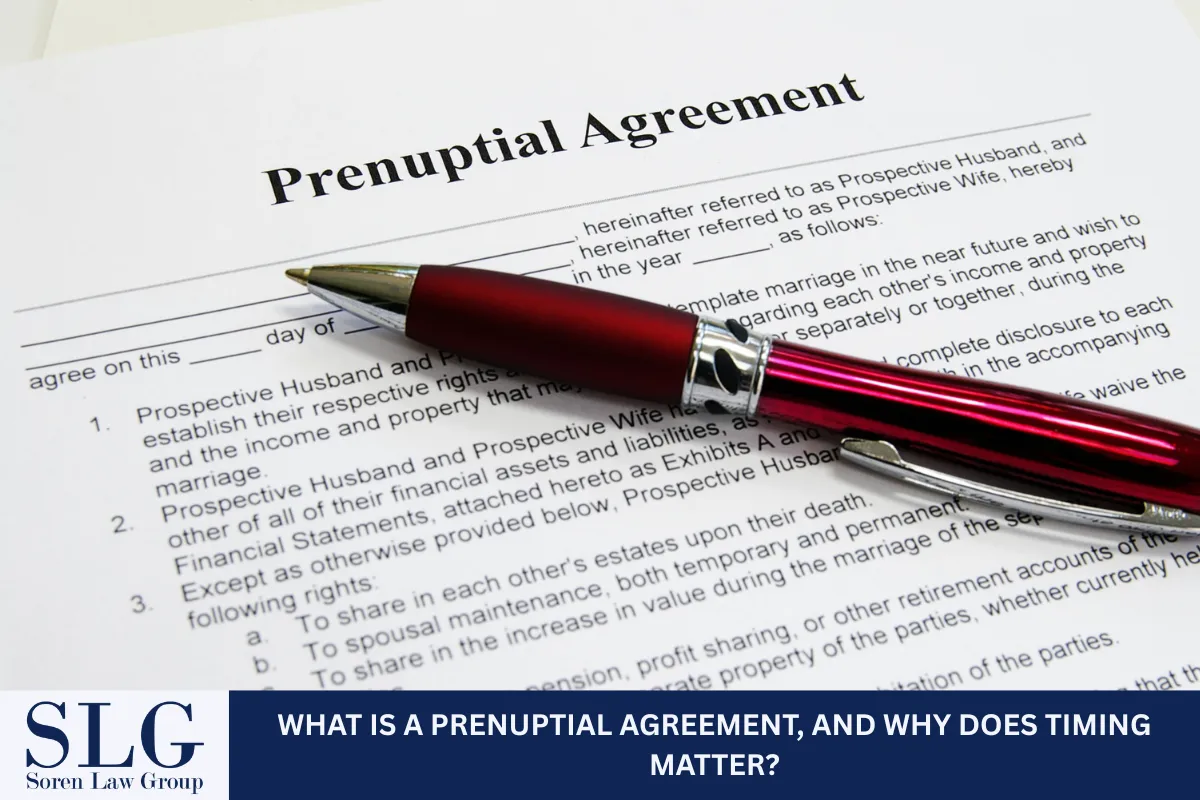 What Is a Prenuptial Agreement, and Why Does Timing Matter?
