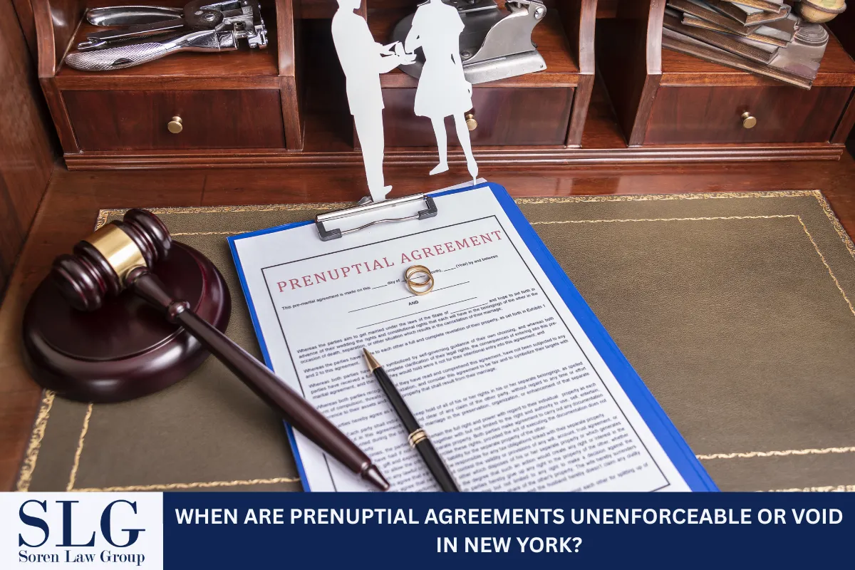 When Are Prenuptial Agreements Unenforceable or Void in New York?