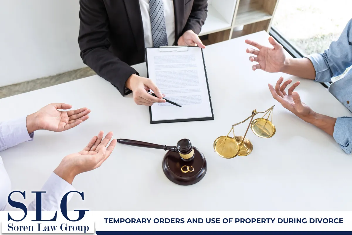 Temporary Orders and Use of Property During Divorce