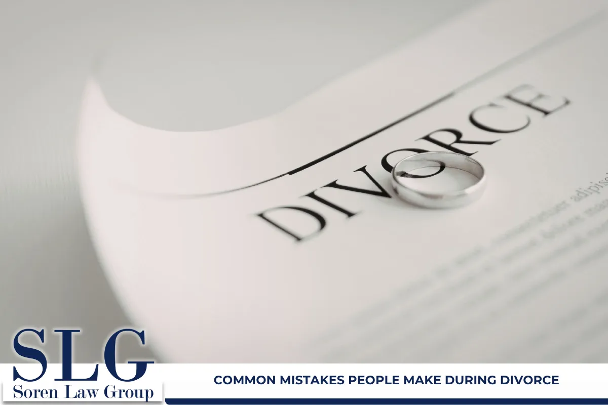 Common mistakes people make during divorce