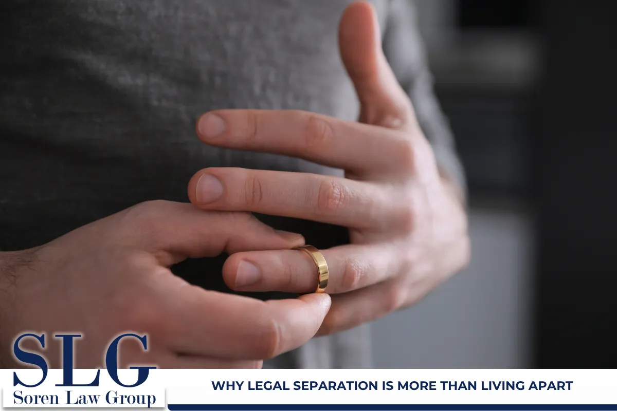 Why Legal Separation Is More Than Living Apart