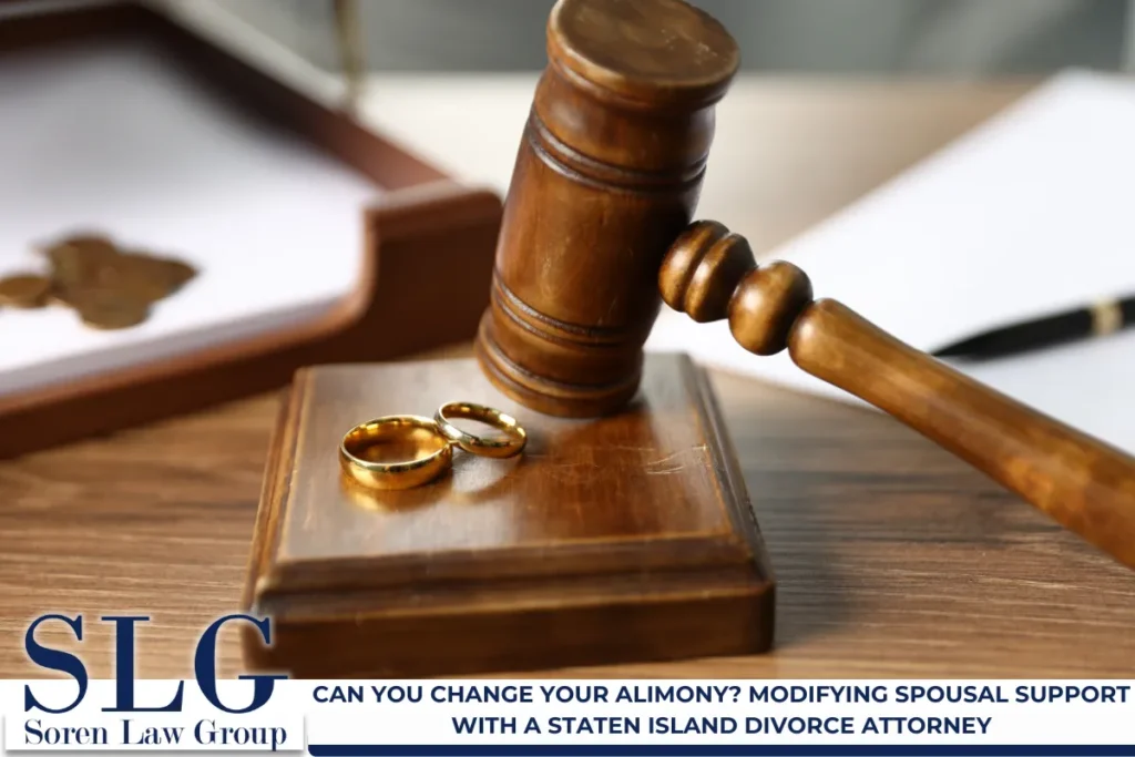 Can You Change Your Alimony Modifying Spousal Support with a Staten Island Divorce Attorney