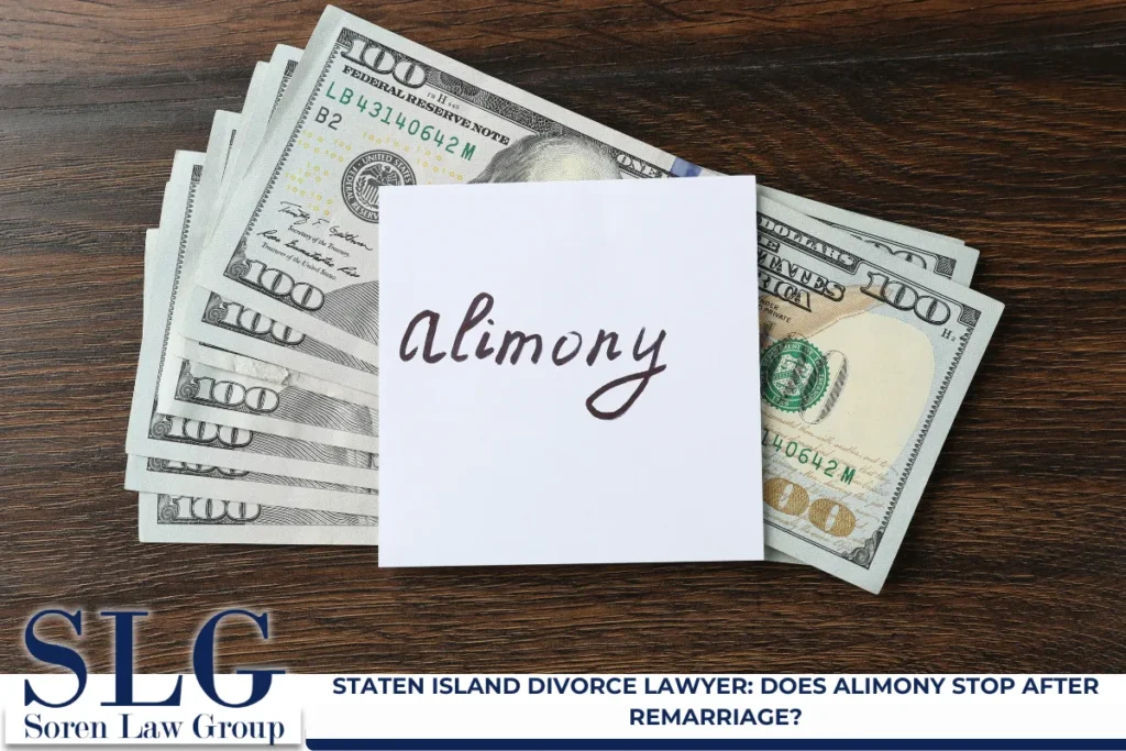 Staten Island Divorce Lawyer: Does Alimony Stop After Remarriage?